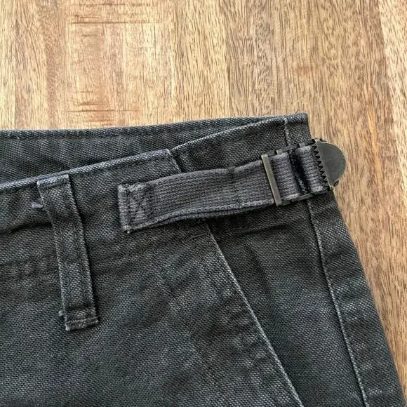 Urban Outfitters Canvas Utility Pants Mens 32x29 Carpenter Buckle Workwear Cargo - Picture 4 of 16